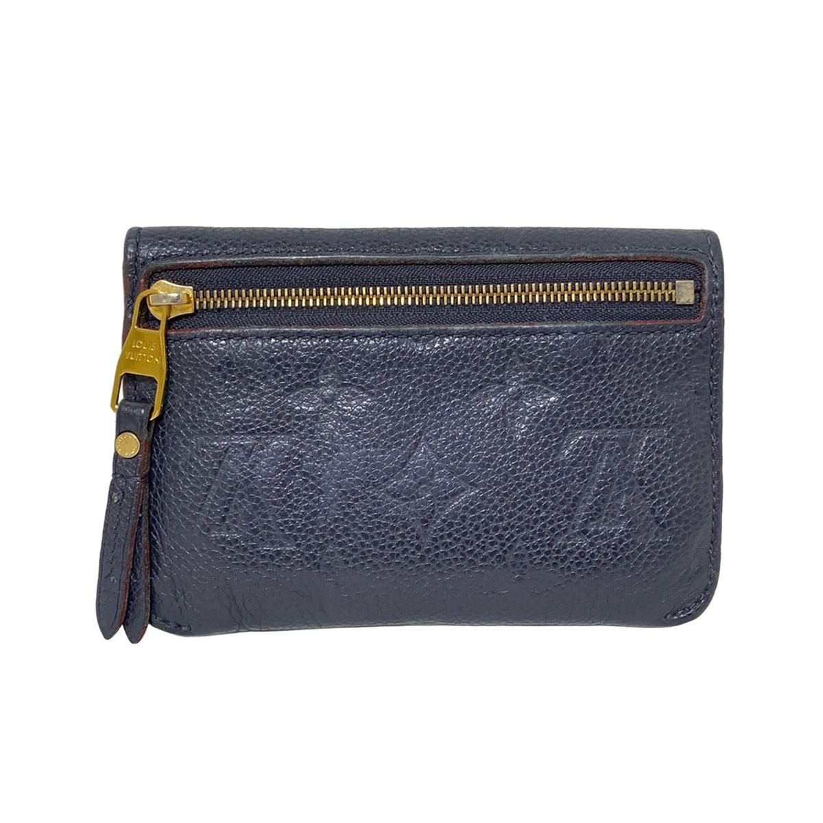 LOUIS VUITTON ルイヴィトン コインケース モノグラム アンプラント ポシェットクレ M 62017 マリーヌルージュ レザー