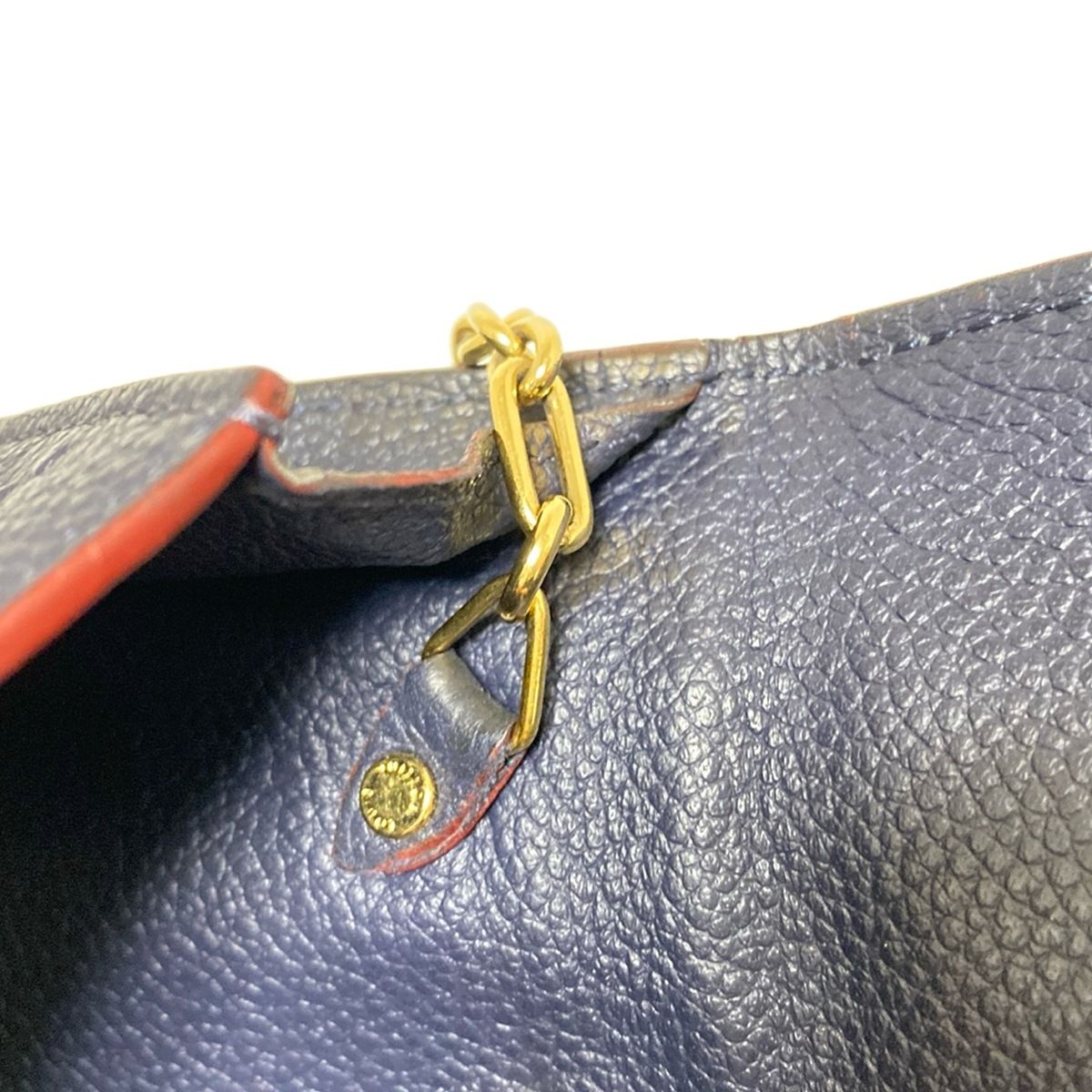  LOUIS VUITTON ルイヴィトン コインケース モノグラム アンプラント ポシェットクレ M 62017 マリーヌルージュ レザー その他 折り財布