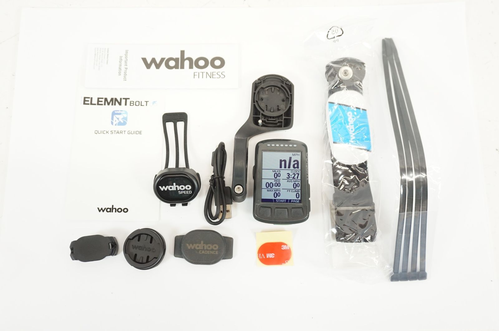 WAHOO ワフー ELEMNT BOLT WFCC 3 サイクルコンピューター バイ