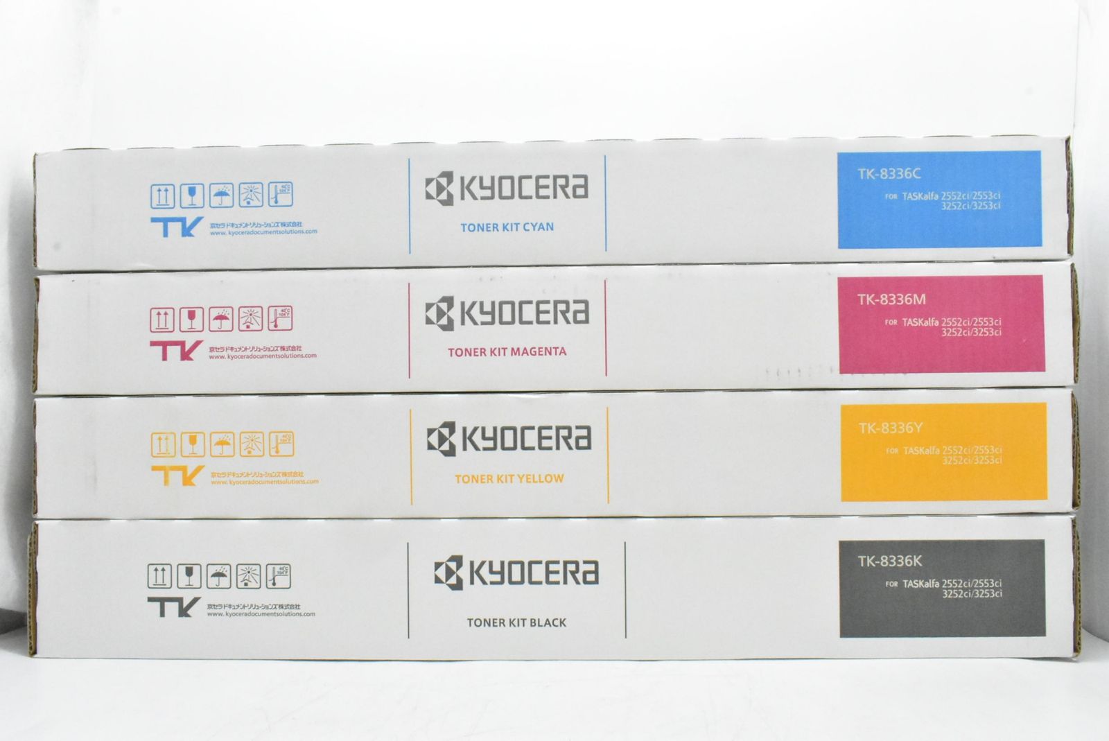 京セラ トナー TK 8336 シアン マゼンタ イエロー ブラック KYOCERA D N 12 byebye