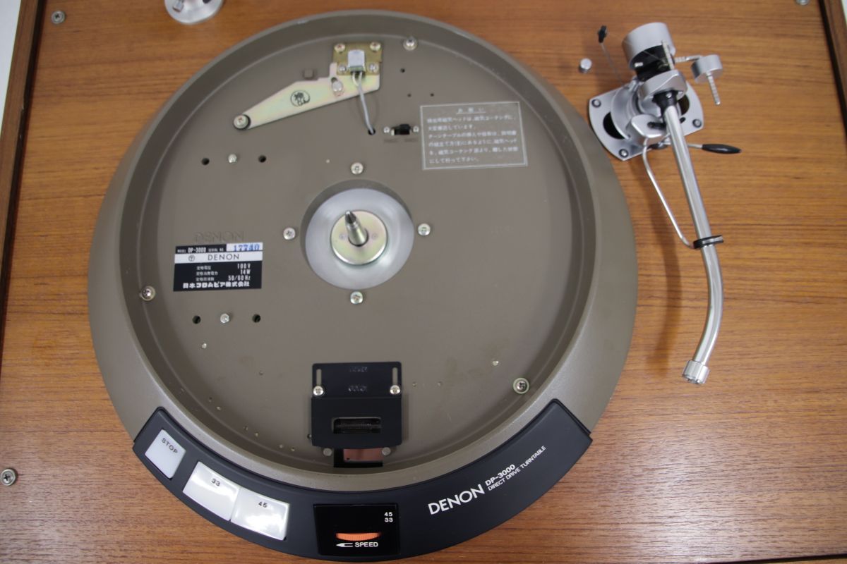 Denon デノン DP-3000 Direct Drive Turntable ダイレクトドライブ