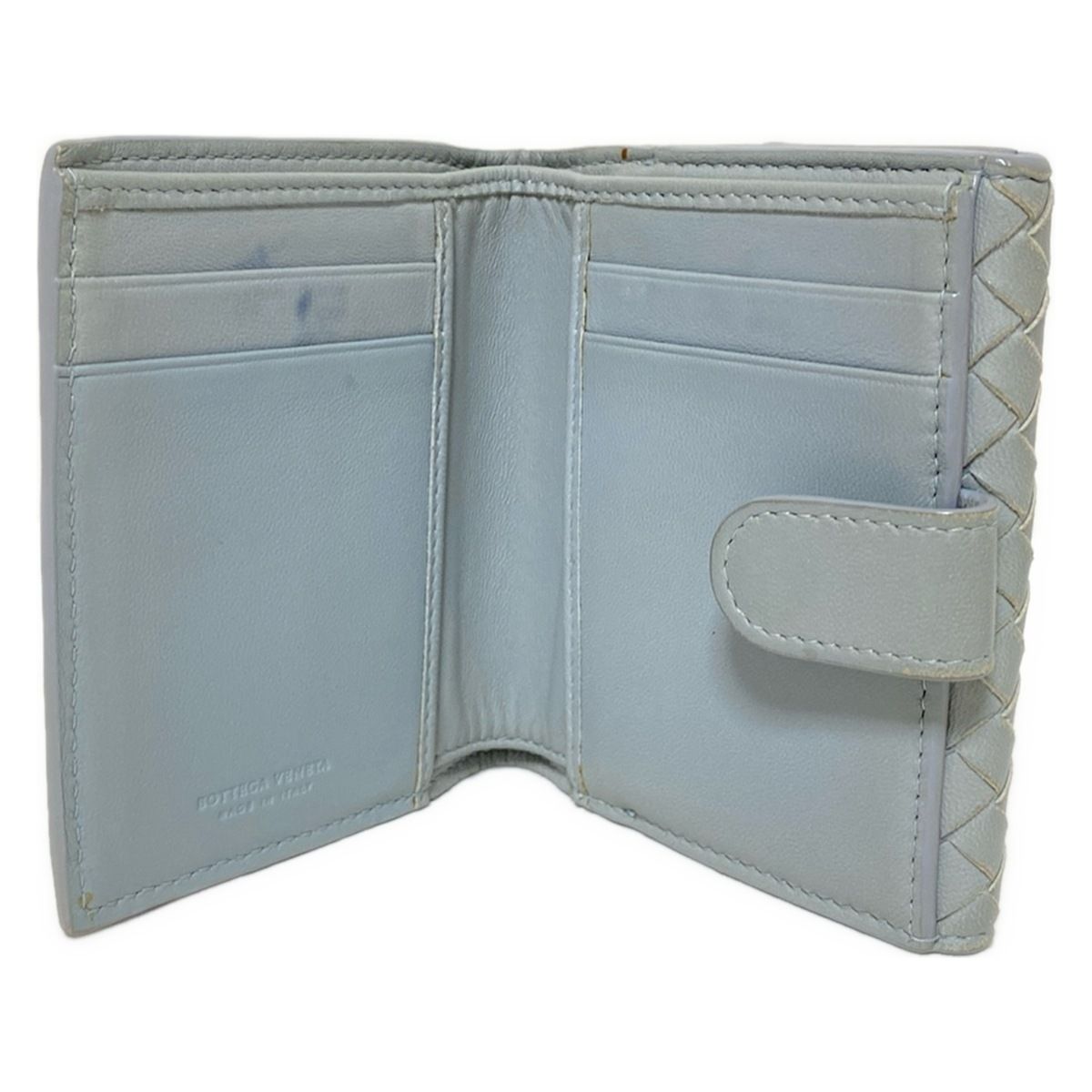 BOTTEGA VENETA(ボッテガヴェネタ) Wホック財布 イントレチャート