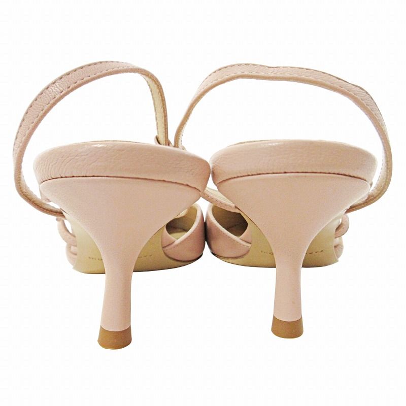 ファビオルスコーニ FABIO RUSCONI ポインテッドトゥ レザー パンプス