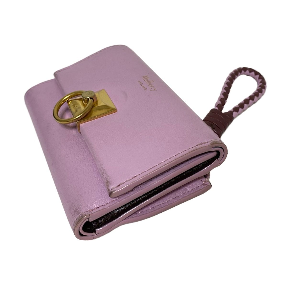 極美品✨マルベリー 三つ折り財布 アイリス トリフォード 金具 本革 ブラック 楽天市場】【新着】【中古】MULBERRY(マルベリー) アイリス トリ