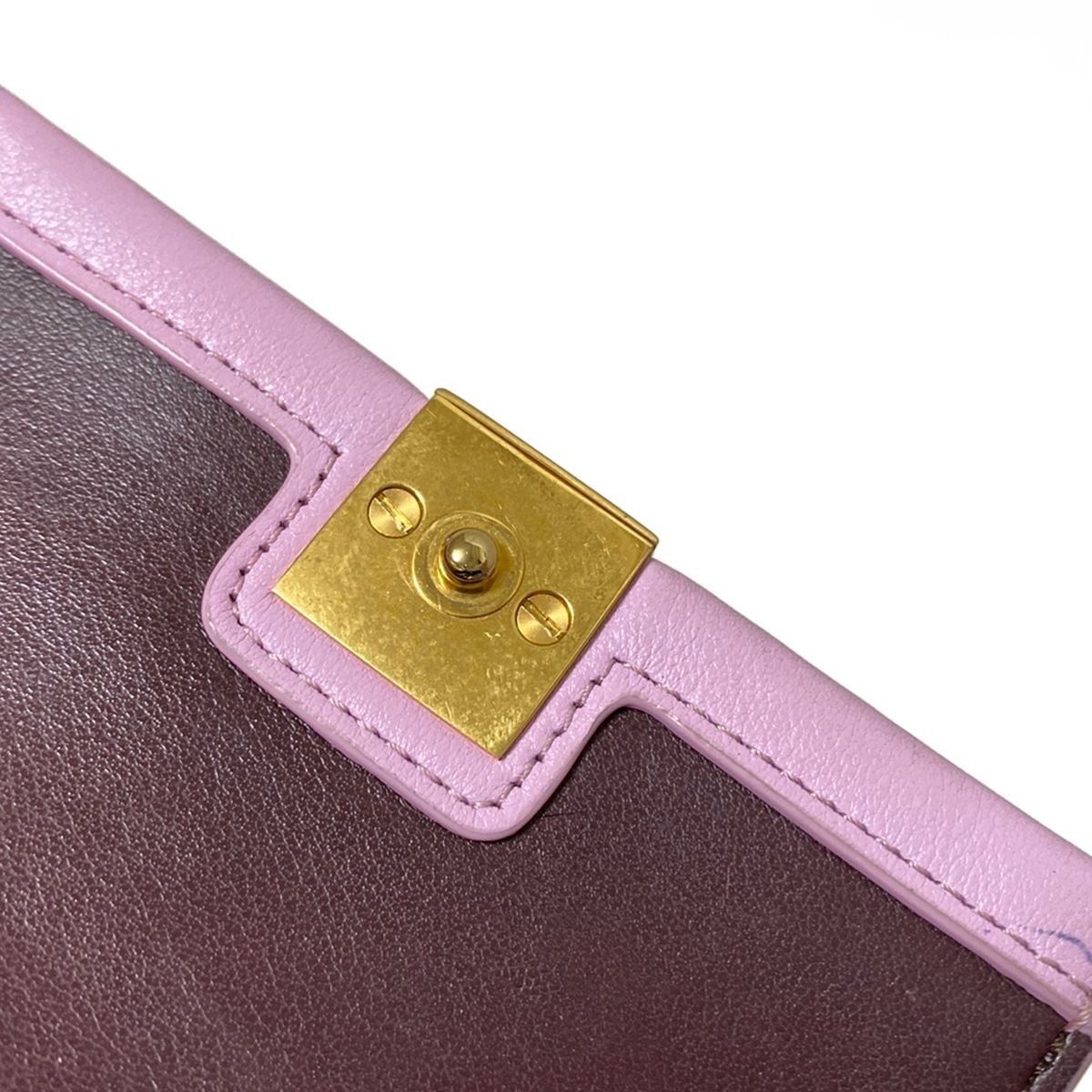 MULBERRY(マルベリー) 3つ折り財布 アイリス トリフォード ピンク