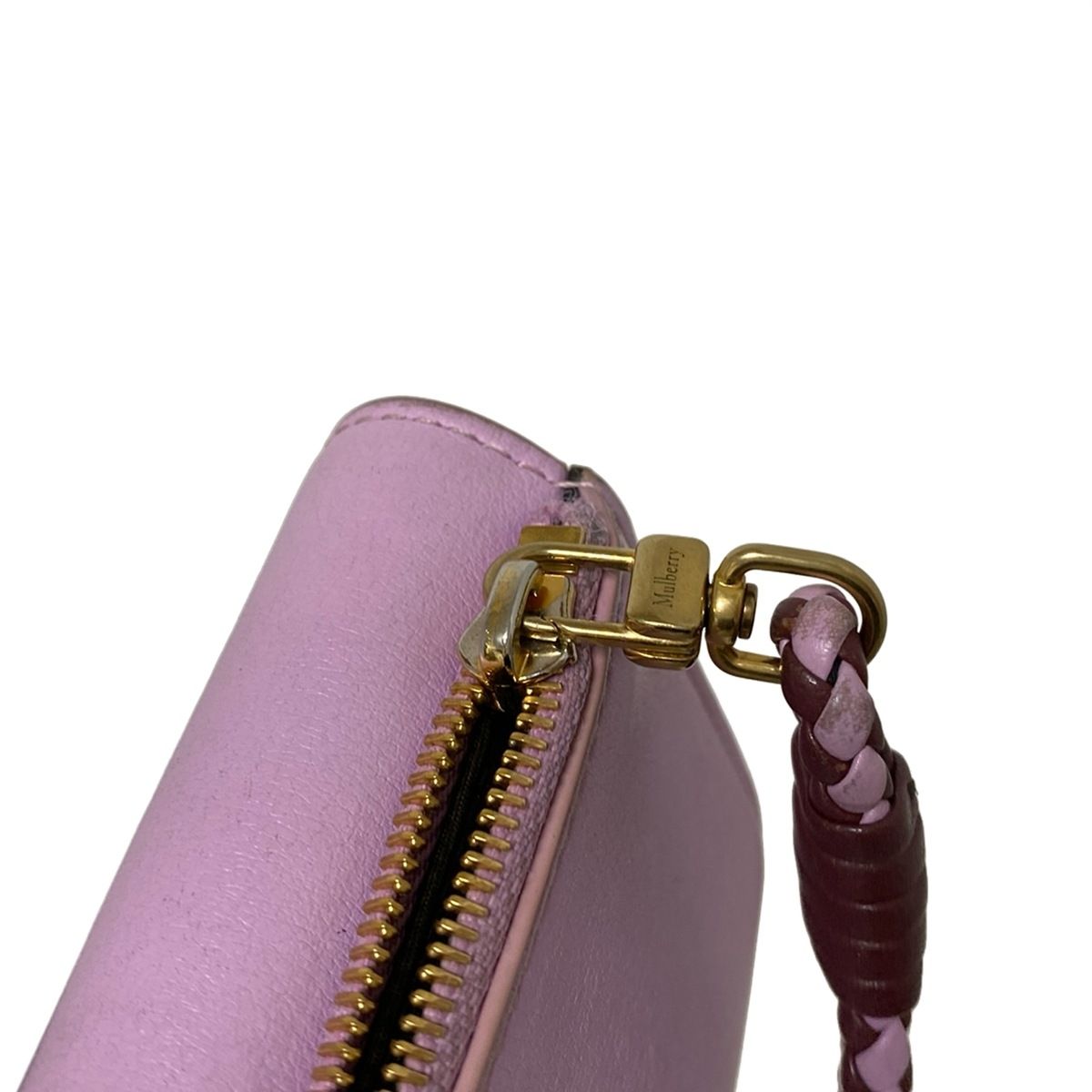 MULBERRY(マルベリー) 3つ折り財布 アイリス トリフォード ピンク