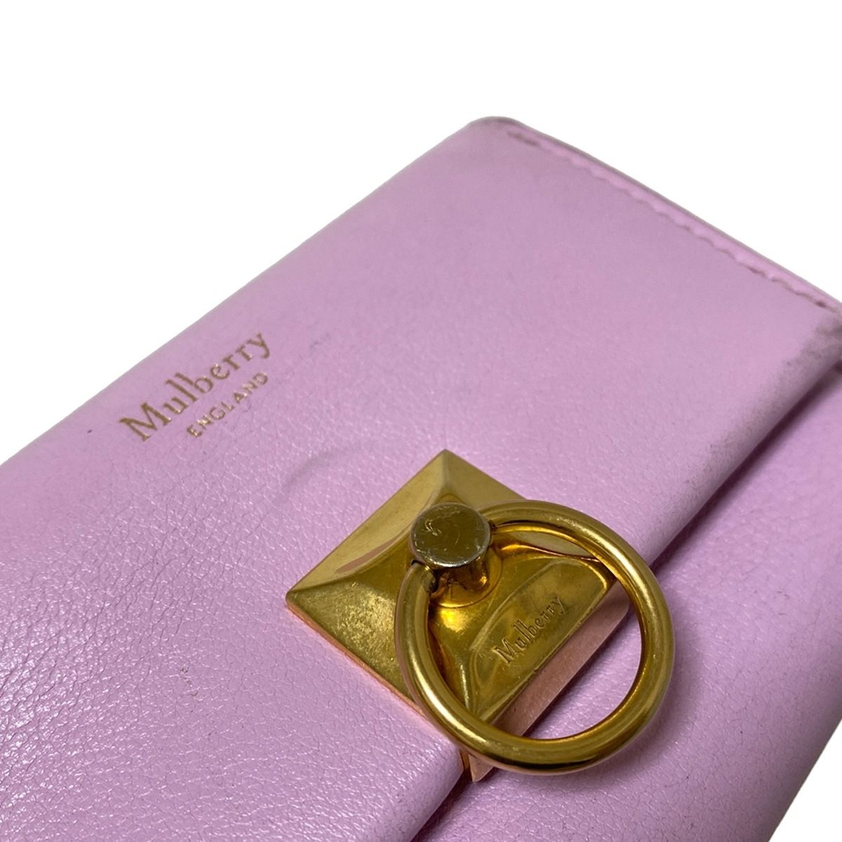 極美品✨マルベリー 三つ折り財布 アイリス トリフォード 金具 本革 ブラック 極美品✨マルベリー 三つ折り財布 アイリス トリフォード 金具 本革