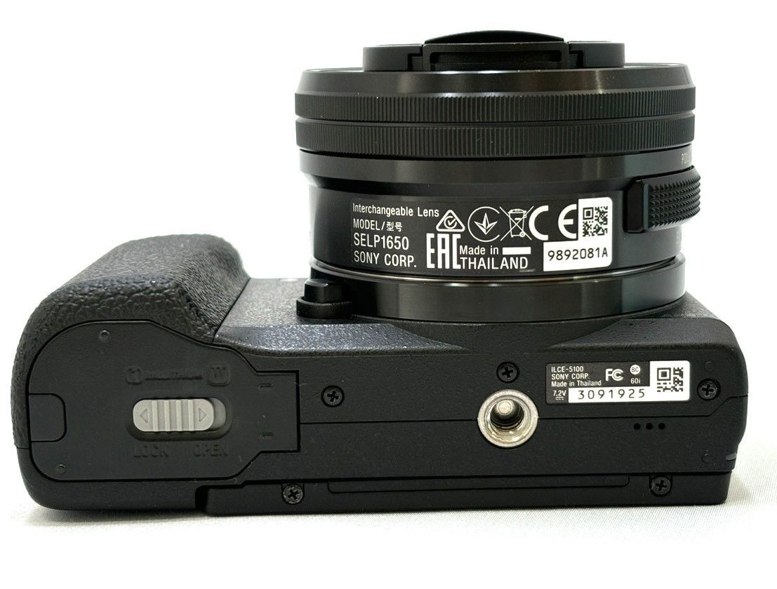 SONY α5100 パワーズームレンズキット ブラック - メルカリ