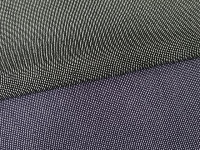 平和屋着物○訪問着 江戸小紋 作家物 角通し 暈し染め 黒地 さが美扱い