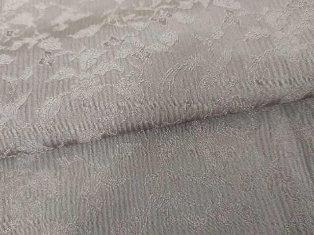  平和屋着物 上質な色無地 鳳凰花唐草地紋 竜胆色 正絹 cs 色無地 着物