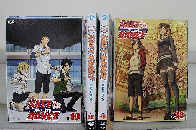 DVD スケットダンス SKET DANCE 全38巻 ※ケース無し発送 レンタル落ち