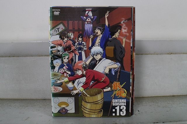 DVD 銀魂 シーズン4 全13巻 ※ケース無し発送 レンタル落ち ZX1348