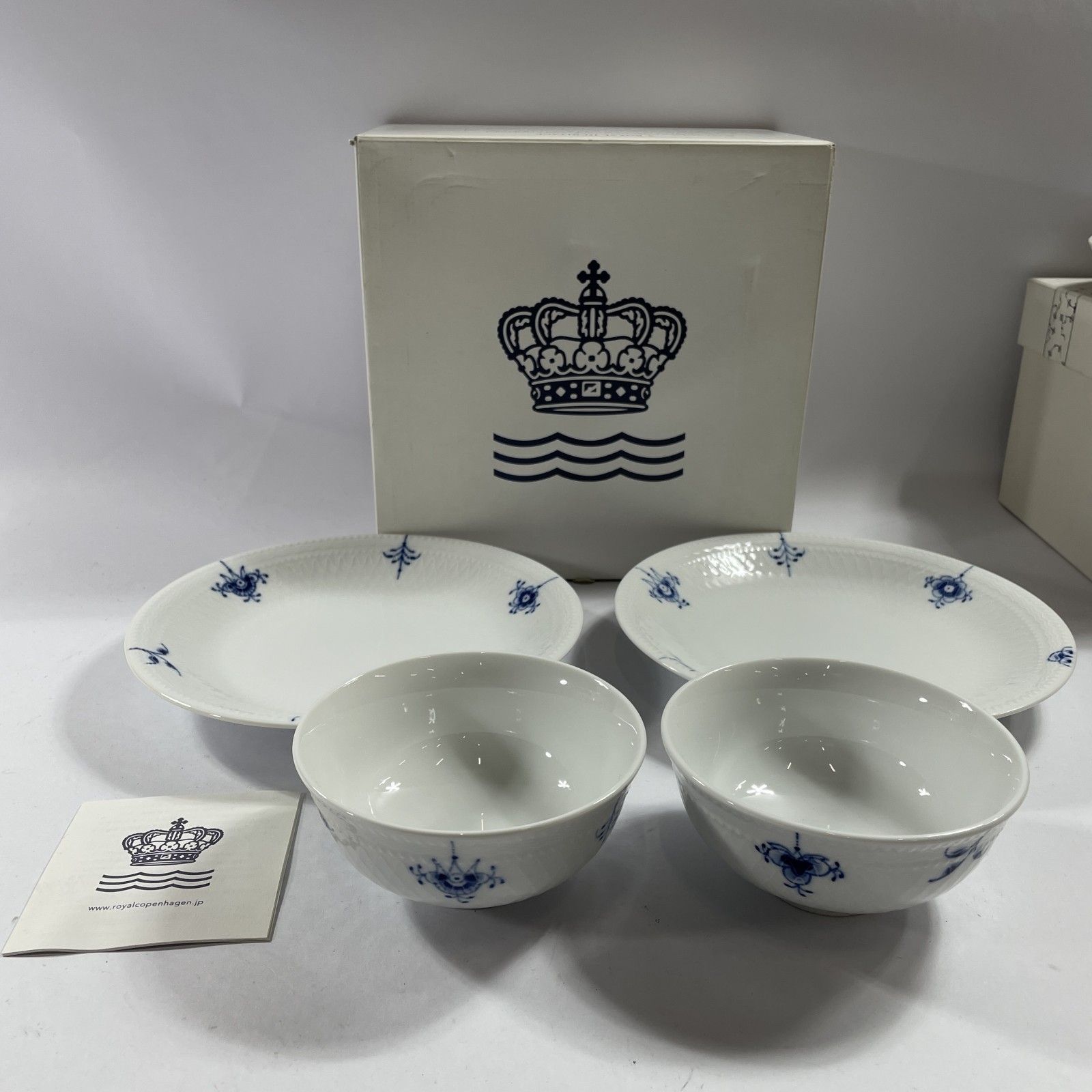 Royal Copenhagen ロイヤルコペンハーゲン 食器 15点 まとめ商品 ブルーパルメッテ ブルーフルーテッド ハーフレース フラワーシルエット ニューシグネチャー ブルーフラワー 等