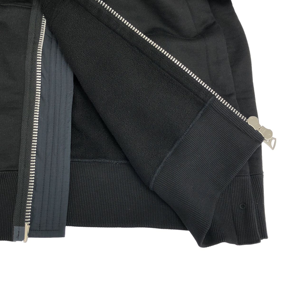sacai サカイ 23SS S Sweat Jersey Zip Hoodie ジップアップパーカー