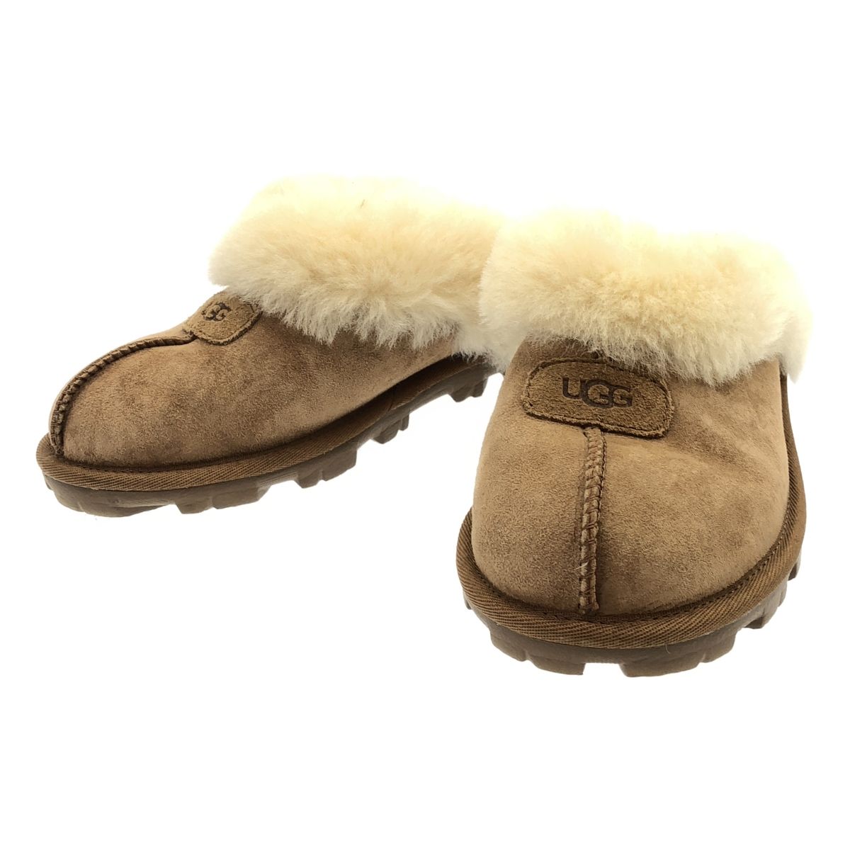 UGG アグ Coquette コケット ファーシューズ 5125 キャメル 24 cm