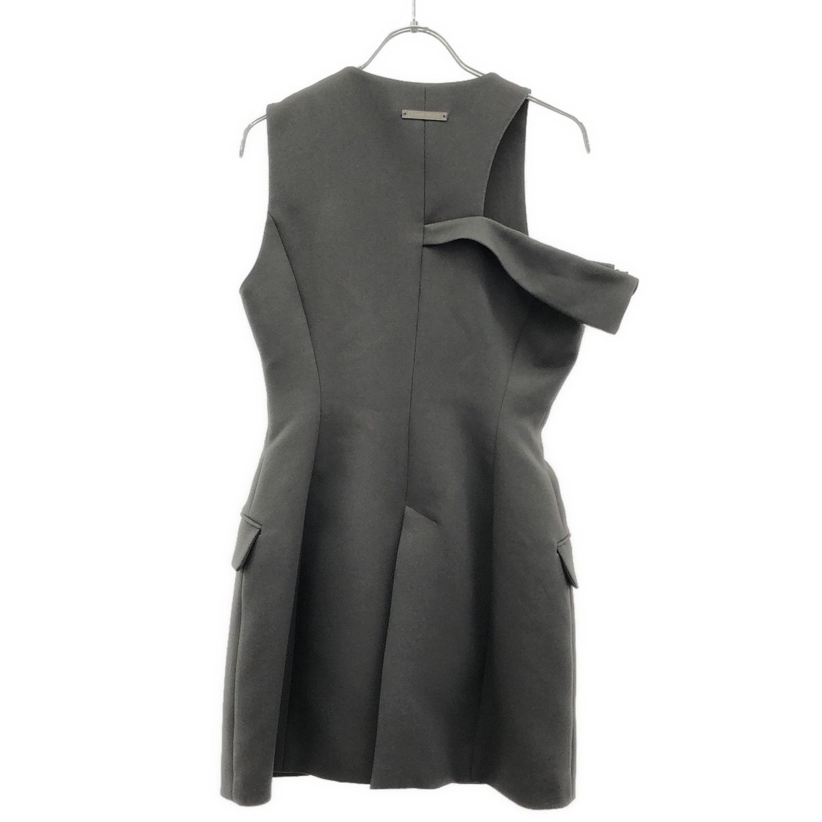 PRANK PROJECT プランクプロジェクト デザインノースリーブジャケット グレー F