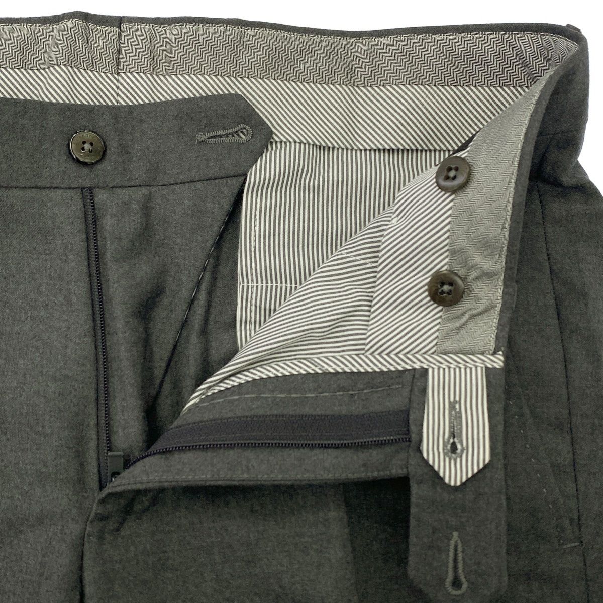 Ermenegildo Zegna エルメネジルド ゼニア ウールスラックスパンツ