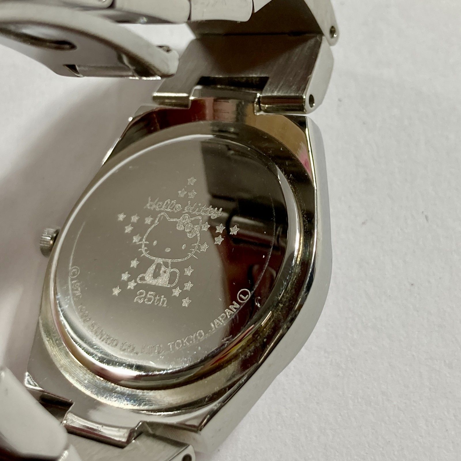 ☆ 希少 Hello Kitty ハローキティ 25周年 記念公式品 腕時計 動作品