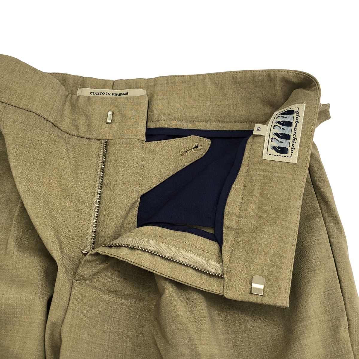 スーツ giabsarchivio CUCITO IN FIRENZE 44 S giab's ARCHIVIO ジャブス アルキヴィオ CUCITO IN FIRENZE スラックス
