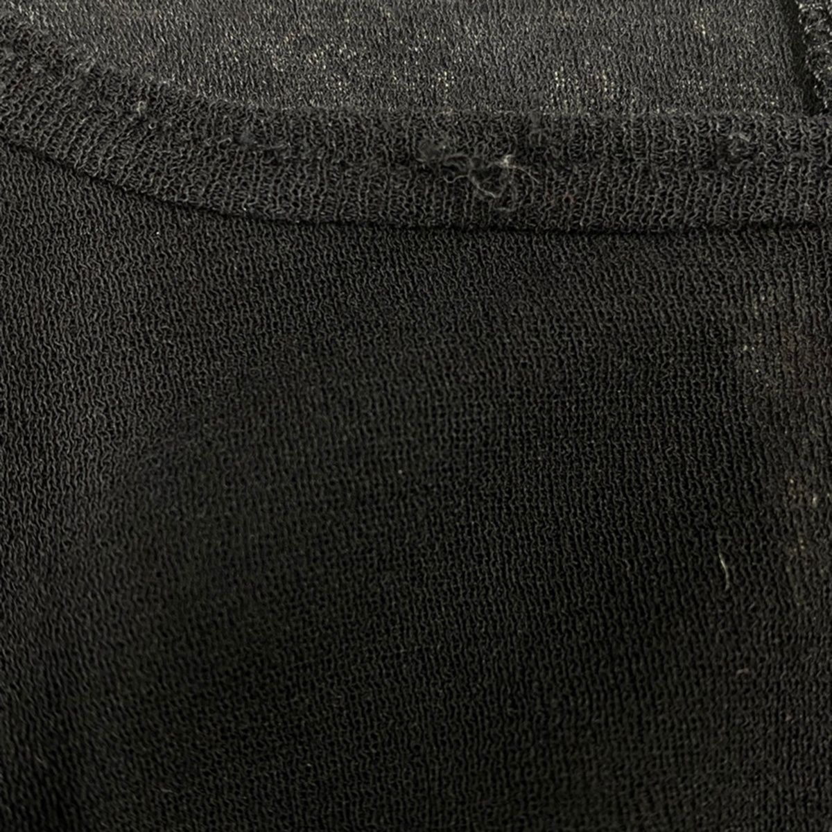  Rick Owens リックオウエンス 17 SS クルーネックTシャツ ブラック 半袖(Tシャツ) Tシャツ カットソー