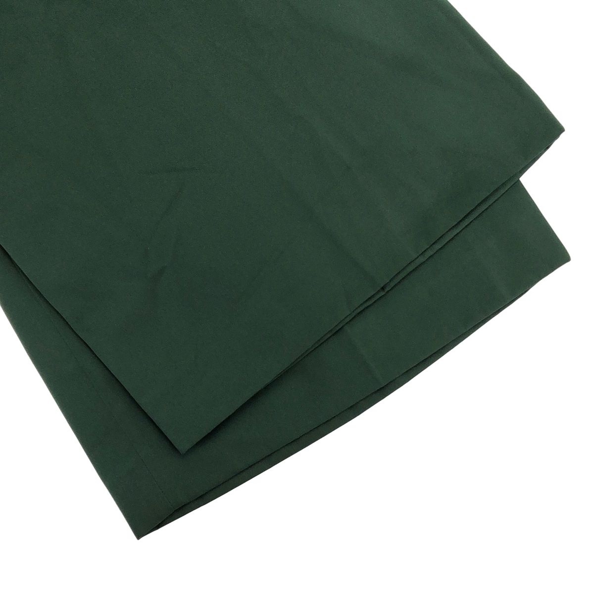  DRIES VAN NOTEN ドリスヴァンノッテン 2タックワイドトラウザーパンツ グリーン 34 ワイドパンツ イージーパンツ パンツ