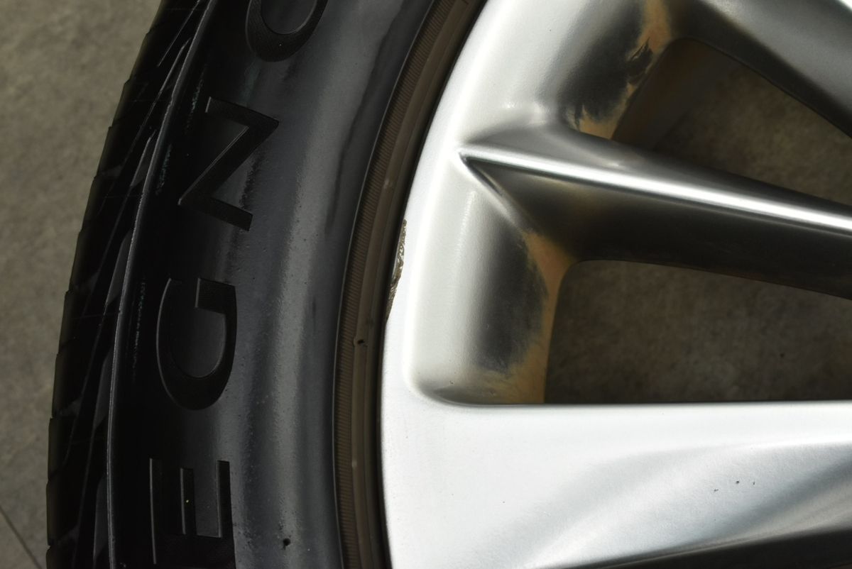  製 バリ溝 ニッサン V 37 スカイライン 18 in 7 5 J 45 PCD 114 3 ブリヂストン レグノ GR XIII 225 50 R 交換用 車検用 18インチ タイヤ ホイールセット