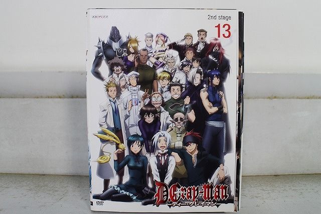 DVD D.Gray-man ディー・グレイマン 2nd stage 全13巻 ※ケース無し発送