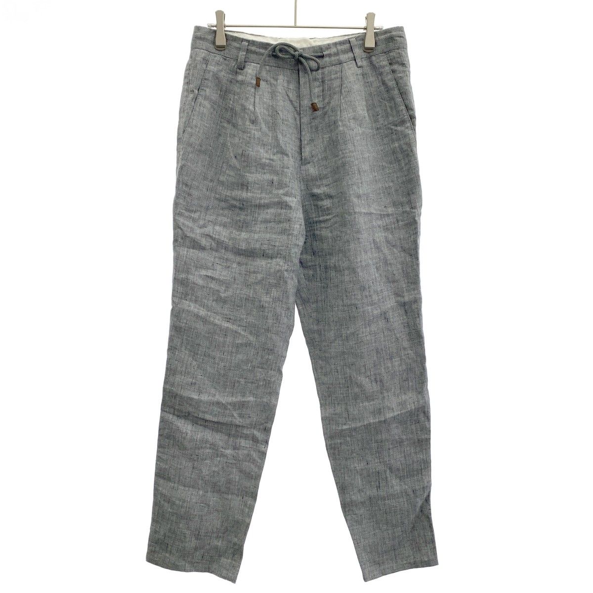 BRUNELLO CUCINELLI ブルネロクチネリ リネンイージースラックスパンツ