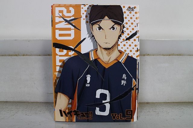 DVD ハイキュー!! セカンドシーズン 全9巻 ※ケース無し発送 レンタル