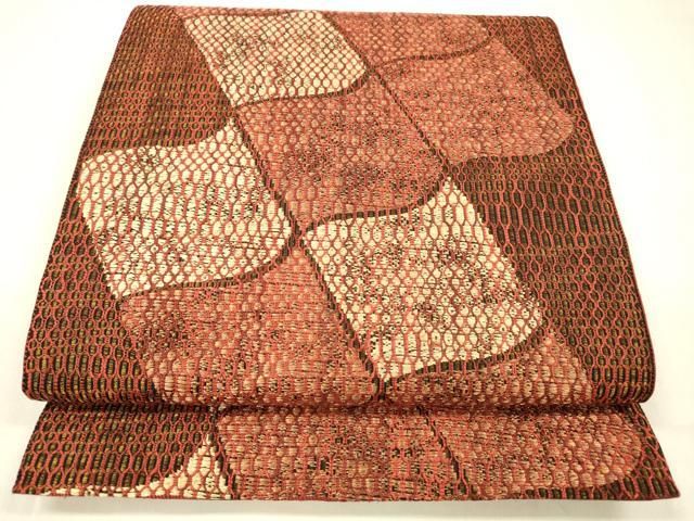 平和屋-こころ店□極上 都喜ヱ門 本場大島紬 六通柄袋帯