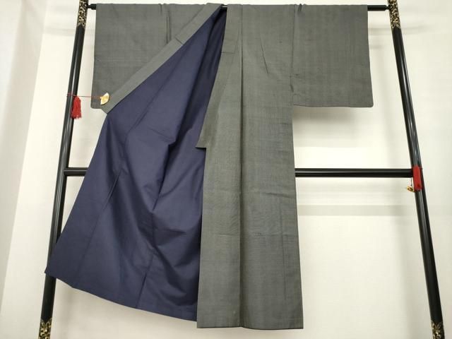 平和屋着物 男性 本場大島紬 アンサンブル 亀甲文 正絹 ck