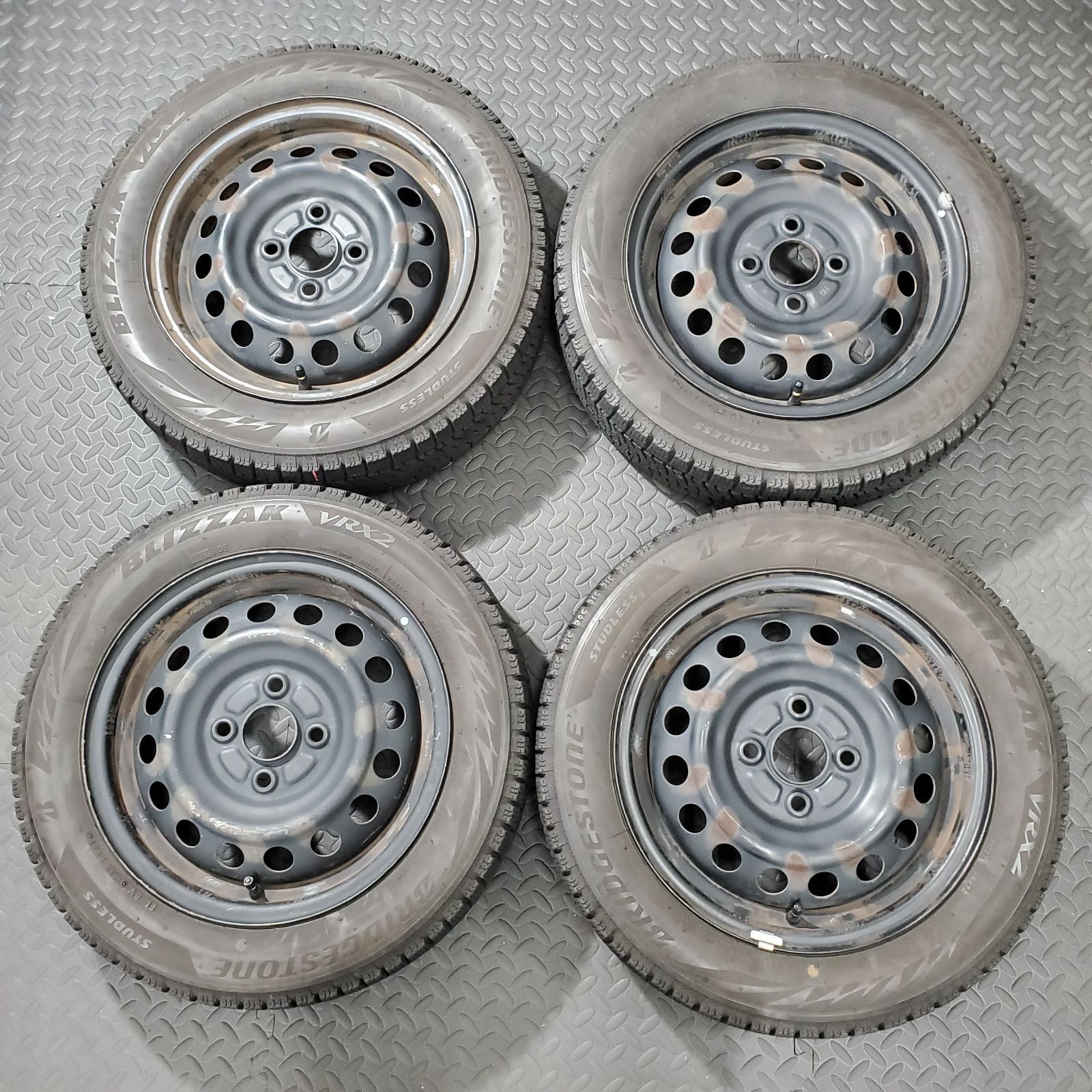 21年製 155/65R14 ブリヂストン ブリザック VRX2 日産 デイズ デイズ