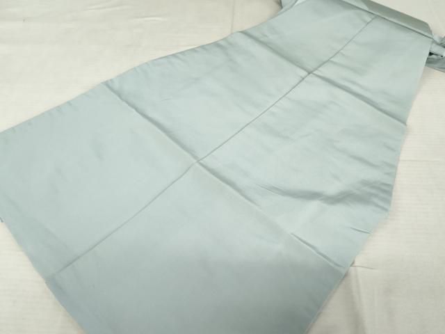 平和屋着物 男性 人間国宝 甲田綏郎 精好仙台平 馬乗り袴 色無地 秘色色 正絹 cs