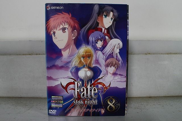 DVD Fate stay night フェイト ステイ ナイト 全8巻 ※ケース無し発送