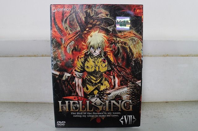 DVD HELLSING ヘルシング 1～7巻セット(未完) ※ケース無し発送