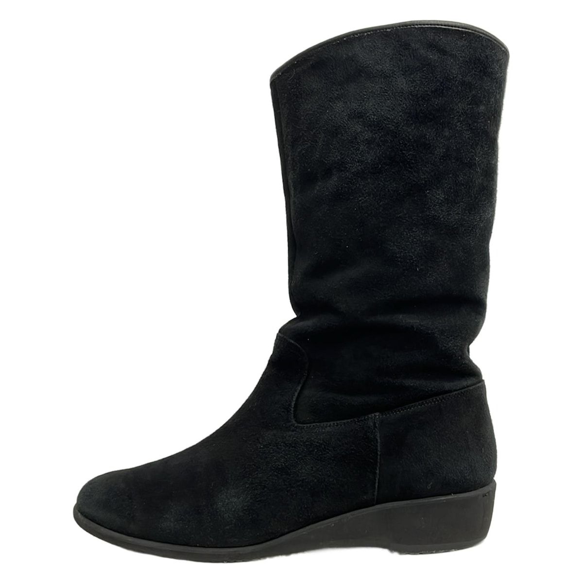 銀座ヨシノヤ/Yoshinoya(ギンザヨシノヤ) ブーツ 24.5 レディース - 黒