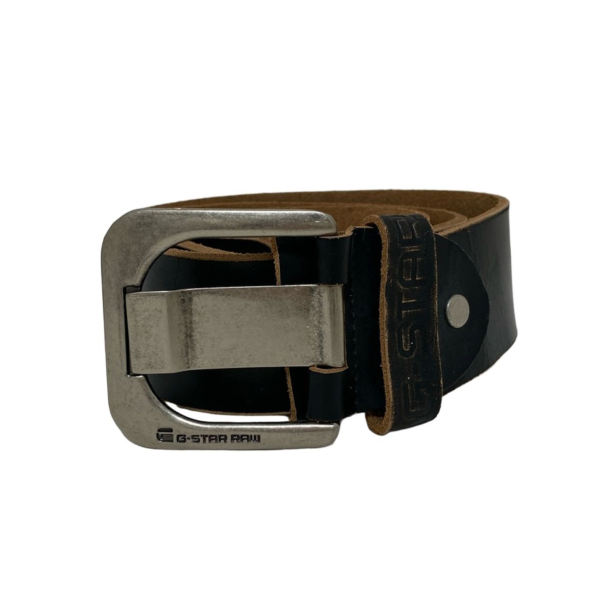 G STAR RAW ジースターロゥ ベルト 黒 レザー
