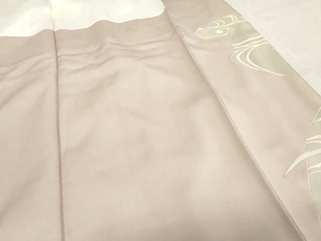 飛鶴松竹梅文 金彩