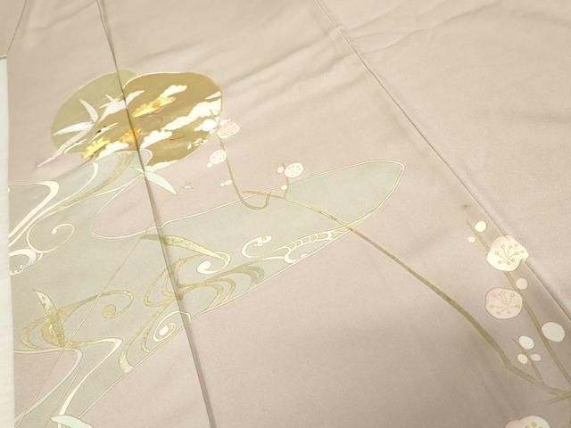 駒刺繍 飛鶴松竹梅文