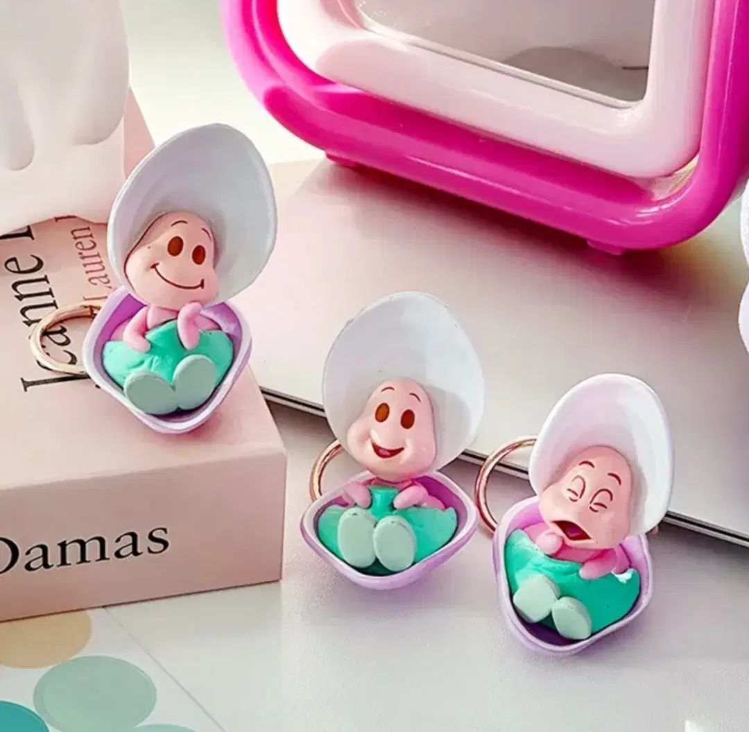 オイスターキーホルダー まとめ (2個)