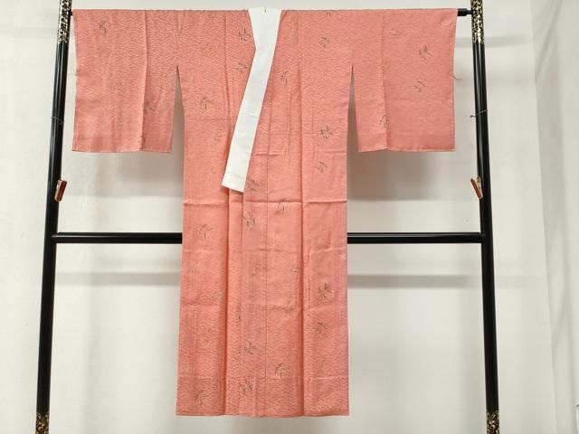 平和屋着物 長襦袢 無双仕立て 舞蝶文 金彩 正絹 yc