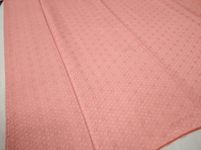 上質な色無地 菱花地紋