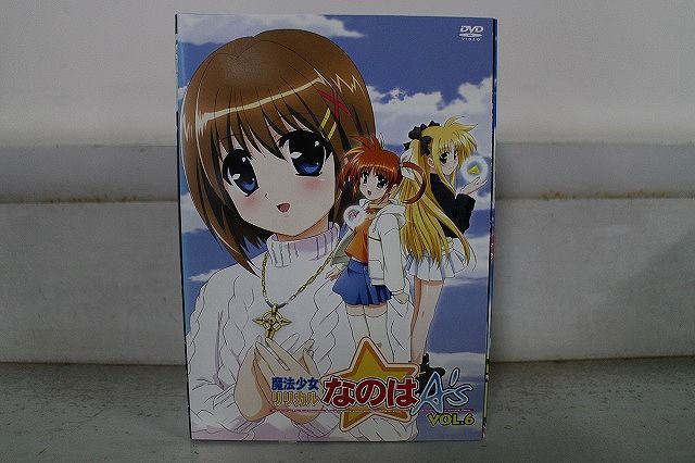 DVD 魔法少女リリカルなのは A's 全6巻 ※ケース無し発送 レンタル落ち