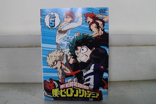 DVD 僕のヒーローアカデミア 全5巻 ※ケース無し発送 レンタル落ち