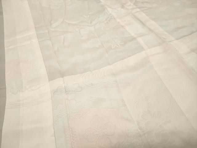 流水亀甲花地紋