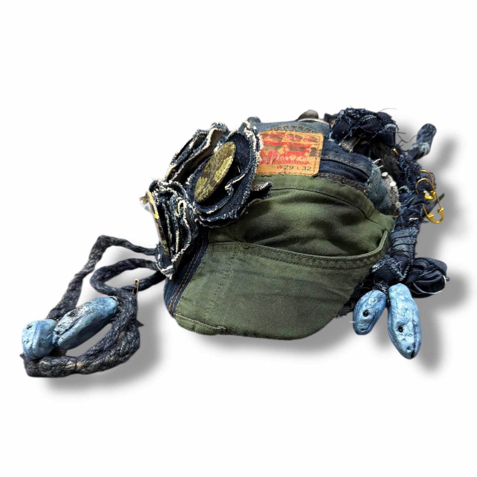 KIDILL 25SS Snake Cap スネーク キャップ 帽子 再構築 リメイク