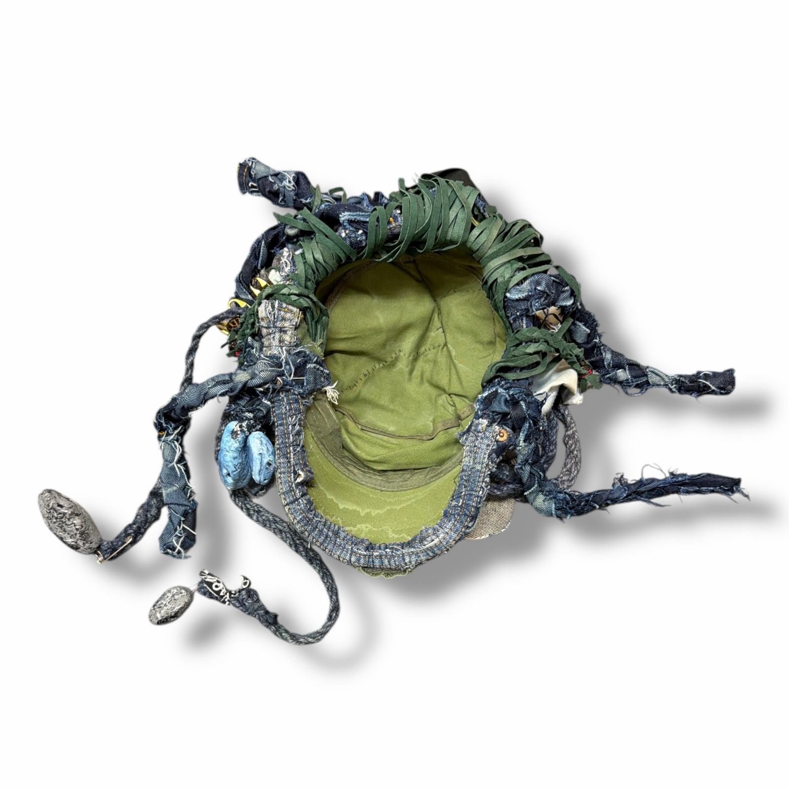 KIDILL 25SS Snake Cap スネーク キャップ 帽子 再構築 リメイク