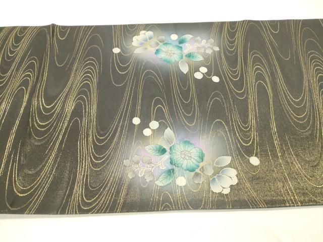 太鼓柄袋帯 絞り