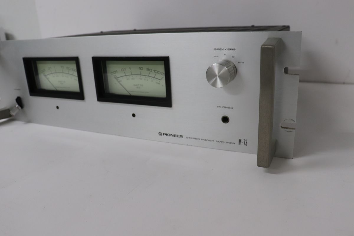 Pioneer パイオニア M-73 Stereo Power Amplifier ステレオパワ
