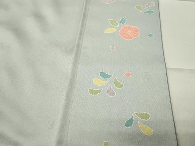 ふくれ織 流水鴛鴦花文